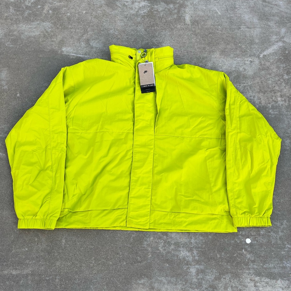 NWT Nike Tech Jacket in Bright Cactus Green - Men’s FZ0714-357